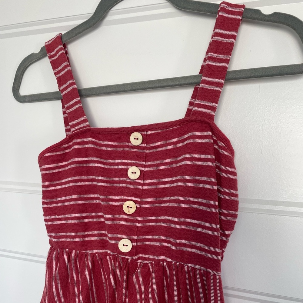 Red & White Dress